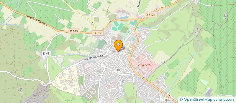 localisation de l'entreprise SOCIETE CIVILE IMMOBILIERE ADV  THUIR