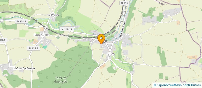 localisation de l'entreprise SOCIETE CIVILE IMMOBILIERE AGBP IMMO à GILLES
