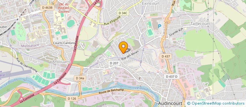 localisation de l'entreprise SOCIETE CIVILE IMMOBILIERE AIGLE à EXINCOURT