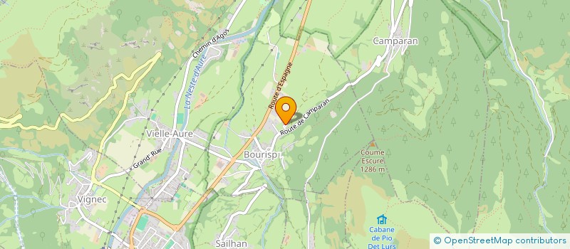 localisation de l'entreprise SOCIETE CIVILE IMMOBILIERE AINHOA  VIGNEC