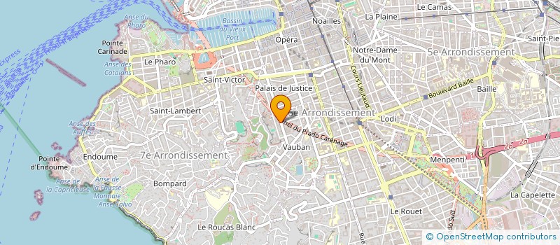 localisation de l'entreprise SOCIETE CIVILE IMMOBILIERE AJF-HORIZON à MARSEILLE