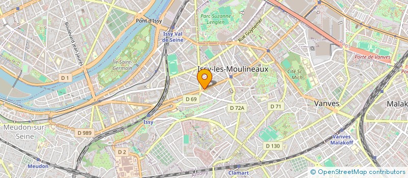 localisation de l'entreprise SOCIETE CIVILE IMMOBILIERE AJSM à ISSY-LES-MOULINEAUX