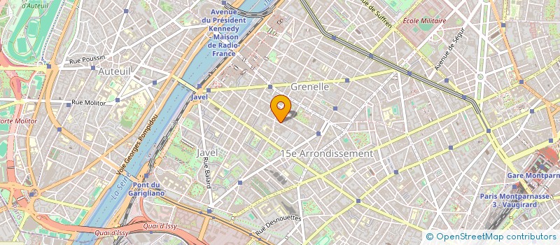 localisation de l'entreprise SOCIETE CIVILE IMMOBILIERE AJUMA  PARIS