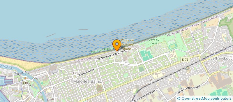 localisation de l'entreprise SOCIETE CIVILE IMMOBILIERE ALANIN EN ABREGE SCI ALANIN à DUNKERQUE