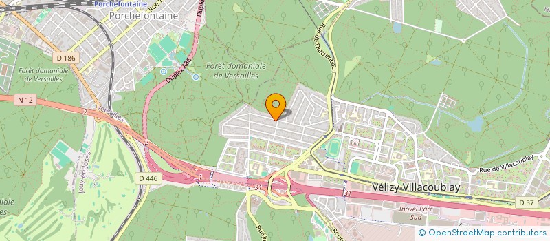 localisation de l'entreprise SOCIETE CIVILE IMMOBILIERE ALBEMA  VELIZY-VILLACOUBLAY