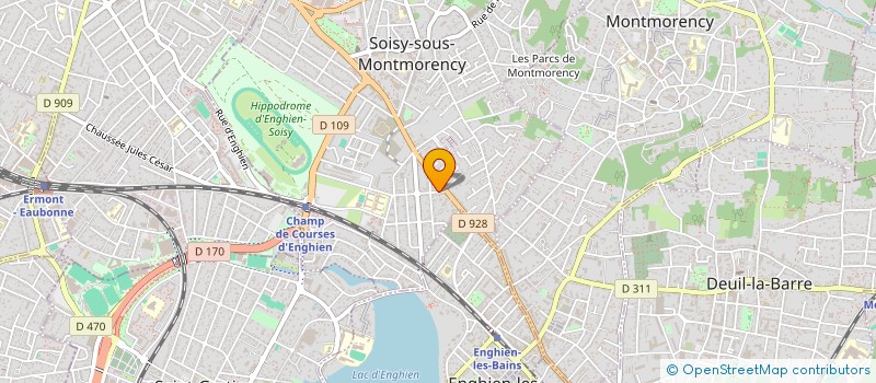 localisation de l'entreprise SOCIETE CIVILE IMMOBILIERE ALBERT CAMUS à SOISY-SOUS-MONTMORENCY
