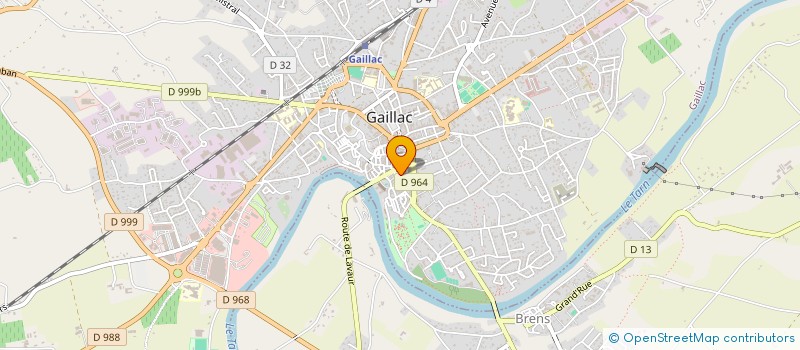 localisation de l'entreprise SOCIETE CIVILE IMMOBILIERE ALBRIEL à GAILLAC