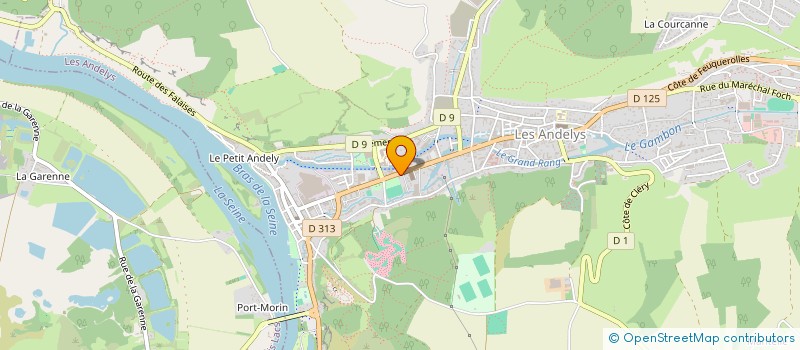 localisation de l'entreprise SOCIETE CIVILE IMMOBILIERE ALCAR à LES ANDELYS