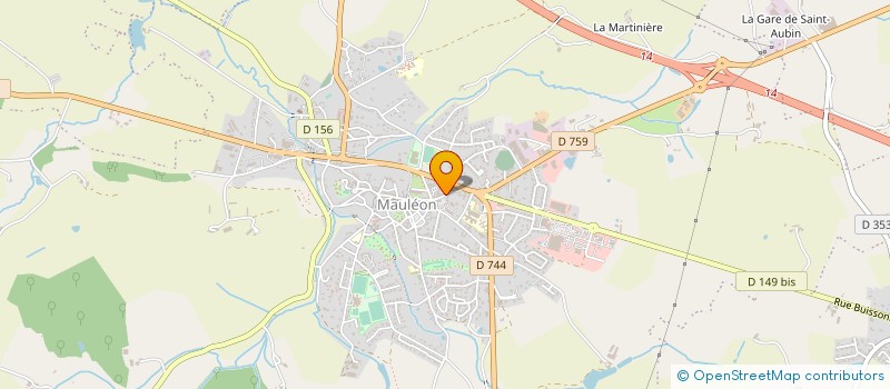 localisation de l'entreprise SOCIETE CIVILE IMMOBILIERE ALENNI  MAULEON