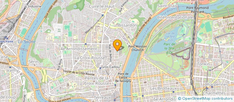 localisation de l'entreprise SOCIETE CIVILE IMMOBILIERE ALEO  LYON