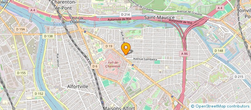 localisation de l'entreprise SOCIETE CIVILE IMMOBILIERE ALEXCOR à MAISONS-ALFORT