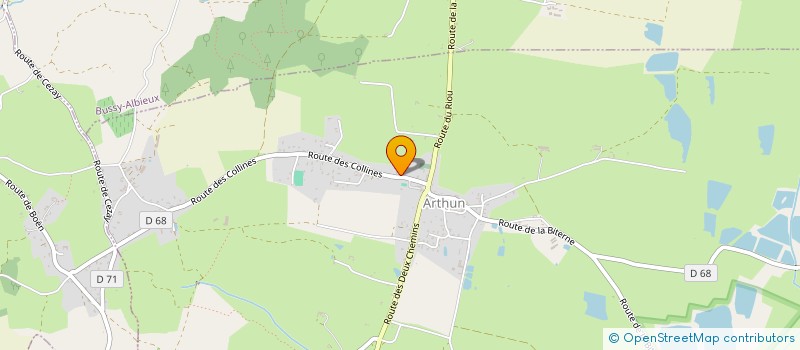 localisation de l'entreprise SOCIETE CIVILE IMMOBILIERE ALEXERI  ARTHUN