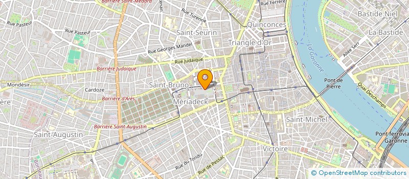 localisation de l'entreprise SOCIETE CIVILE IMMOBILIERE ALIX  BORDEAUX