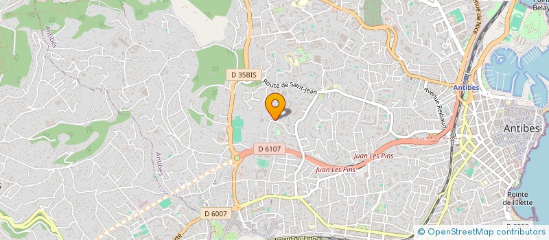 localisation de l'entreprise SOCIETE CIVILE IMMOBILIERE ALIZEE à ANTIBES