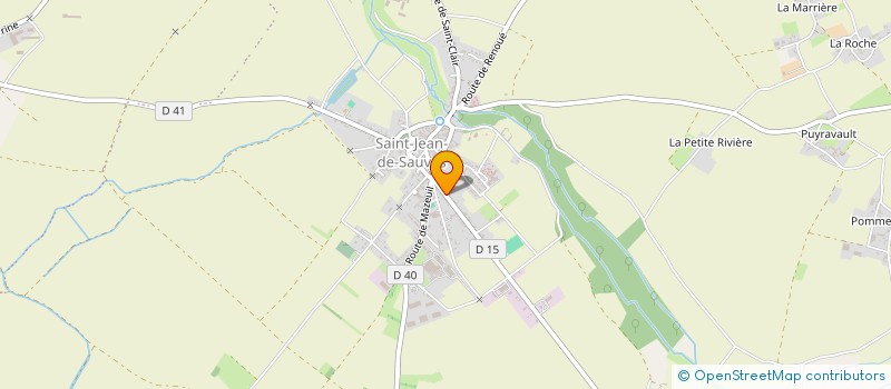 localisation de l'entreprise SOCIETE CIVILE IMMOBILIERE ALJESO à SAINT-JEAN-DE-SAUVES