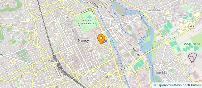 localisation de l'entreprise SOCIETE CIVILE IMMOBILIERE ALLAFRAN ET PAR ABREVIATION SCI ALLAFRAN  NANCY