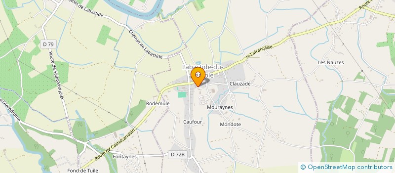 localisation de l'entreprise SOCIETE CIVILE IMMOBILIERE ALLIANCE NORD-SUD  CASTELFERRUS