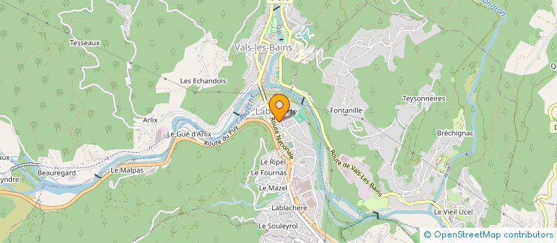 localisation de l'entreprise SOCIETE CIVILE IMMOBILIERE ALMA  LABEGUDE