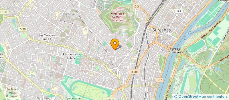 localisation de l'entreprise SOCIETE CIVILE IMMOBILIERE ALPHA EQUIPEMENT CONSTRUCTION à SURESNES