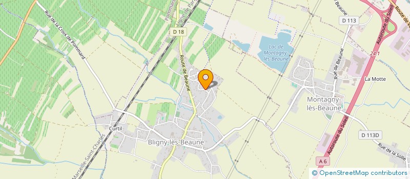 localisation de l'entreprise SOCIETE CIVILE IMMOBILIERE ALSID  BLIGNY-LES-BEAUNE