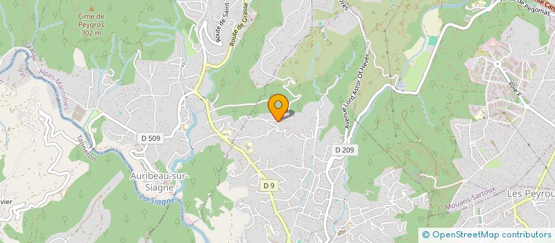 localisation de l'entreprise SOCIETE CIVILE IMMOBILIERE ALVIRAX  PEGOMAS