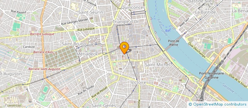 localisation de l'entreprise SOCIETE CIVILE IMMOBILIERE ALYS  BORDEAUX