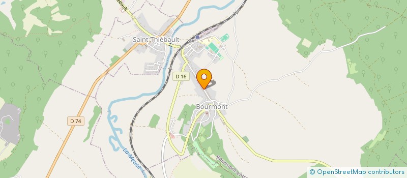 localisation de l'entreprise SOCIETE CIVILE IMMOBILIERE AMAJ à BOURMONT-ENTRE-MEUSE-ET-MOUZON