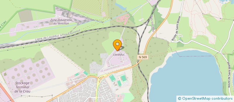 localisation de l'entreprise SOCIETE CIVILE IMMOBILIERE AMBRE  FOS-SUR-MER