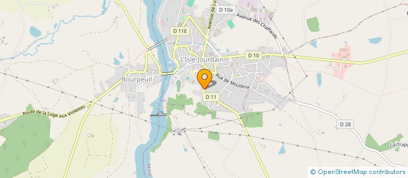 localisation de l'entreprise SOCIETE CIVILE IMMOBILIERE AMC  L'ISLE-JOURDAIN