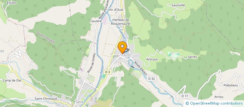 localisation de l'entreprise SOCIETE CIVILE IMMOBILIERE AME à OUST