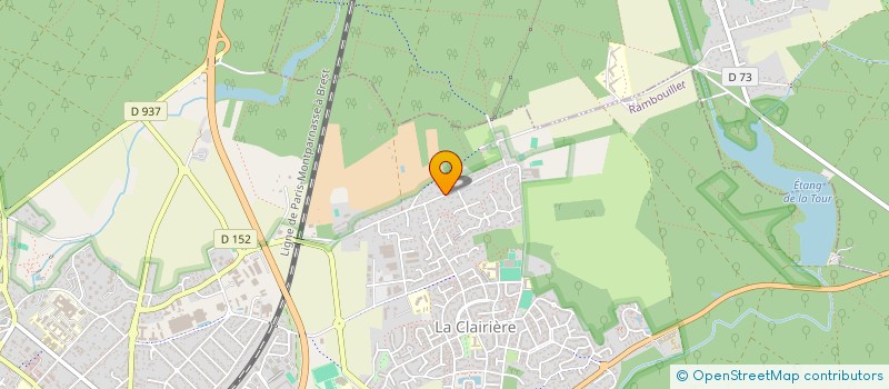 localisation de l'entreprise SOCIETE CIVILE IMMOBILIERE AME GPSE  RAMBOUILLET