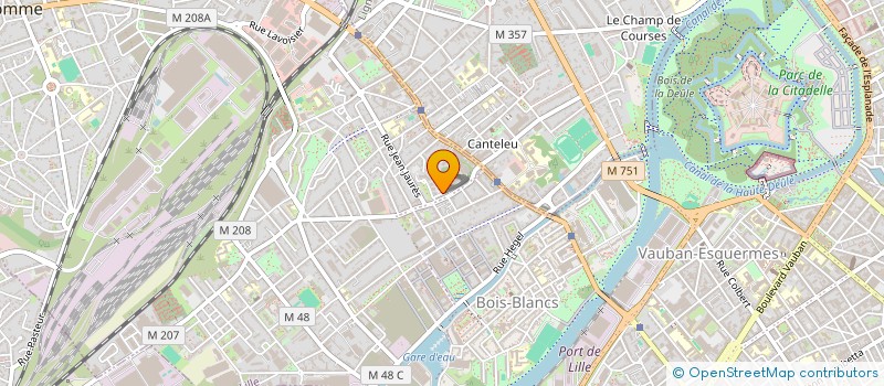 localisation de l'entreprise SOCIETE CIVILE IMMOBILIERE AMEUR à LILLE