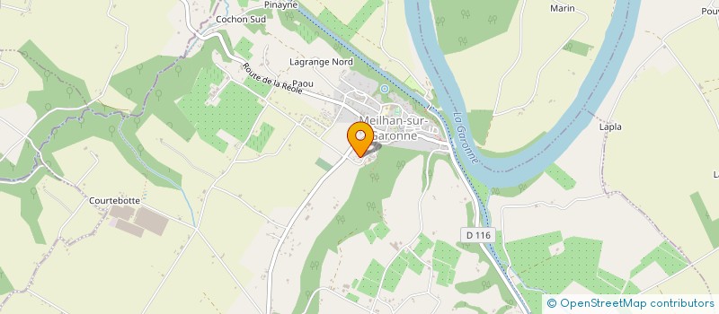 localisation de l'entreprise SOCIETE CIVILE IMMOBILIERE AMIRAL  MEILHAN-SUR-GARONNE