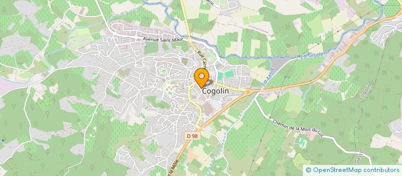 localisation de l'entreprise SOCIETE CIVILE IMMOBILIERE AMLU à COGOLIN