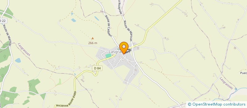 localisation de l'entreprise SOCIETE CIVILE IMMOBILIERE AMO  LASGRAISSES