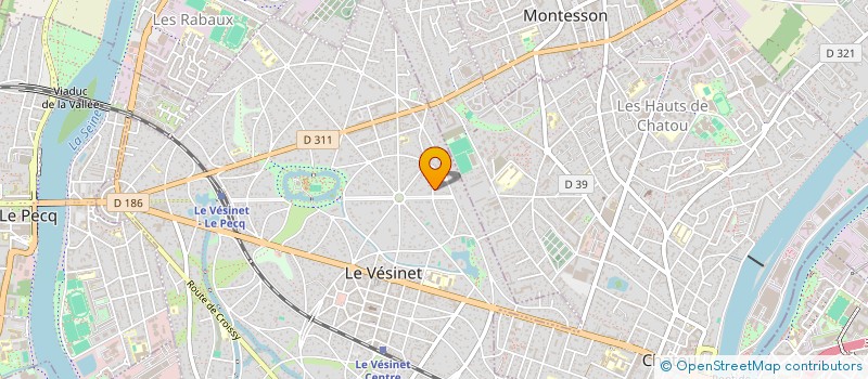 localisation de l'entreprise SOCIETE CIVILE IMMOBILIERE AMRA  LE VESINET