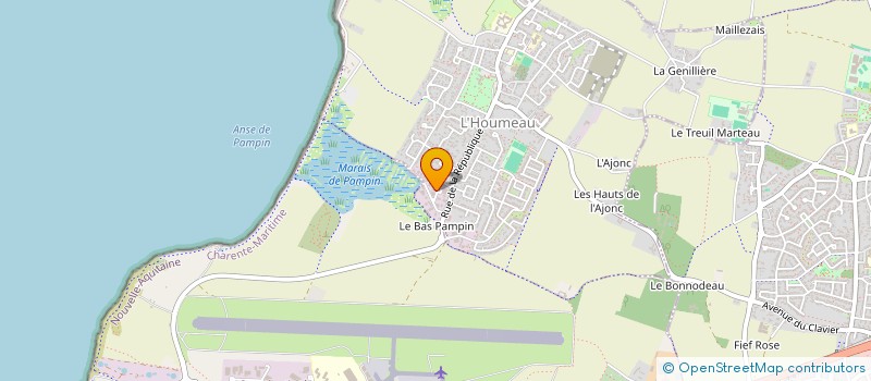 localisation de l'entreprise SOCIETE CIVILE IMMOBILIERE ANAHNAH  L'HOUMEAU