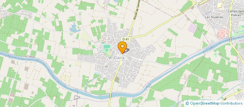 localisation de l'entreprise SOCIETE CIVILE IMMOBILIERE ANAPHORE  CLAIRA