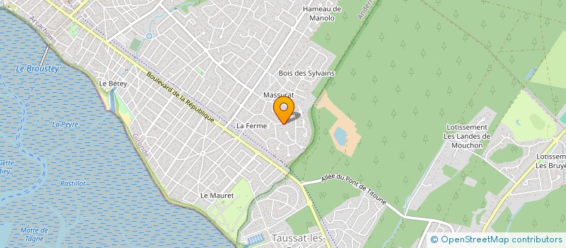 localisation de l'entreprise SOCIETE CIVILE IMMOBILIERE ANDEROU  ANDERNOS-LES-BAINS