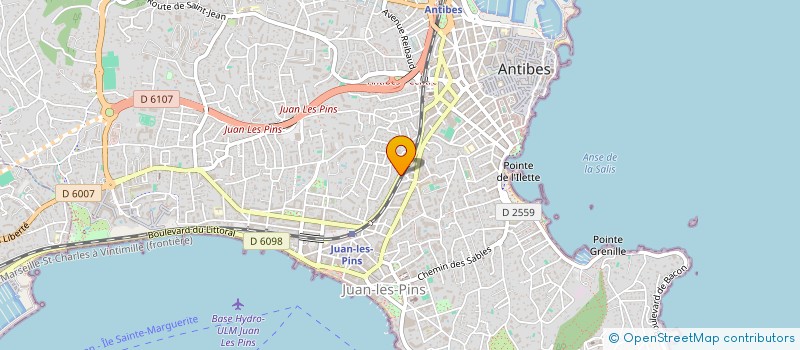 localisation de l'entreprise SOCIETE CIVILE IMMOBILIERE ANDRE à ANTIBES