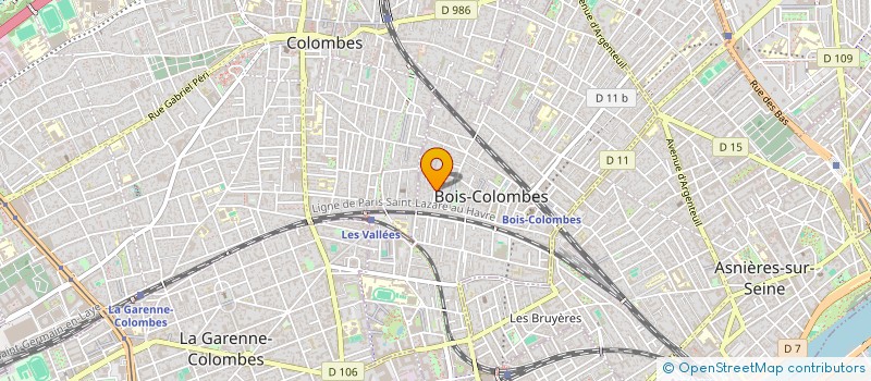 localisation de l'entreprise SOCIETE CIVILE IMMOBILIERE ANDRENOU à BOIS-COLOMBES