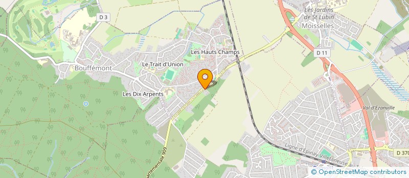 localisation de l'entreprise SOCIETE CIVILE IMMOBILIERE ANDREVAL  DOMONT