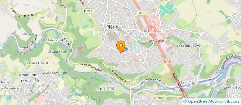 localisation de l'entreprise SOCIETE CIVILE IMMOBILIERE ANDROMEDE  PLERIN