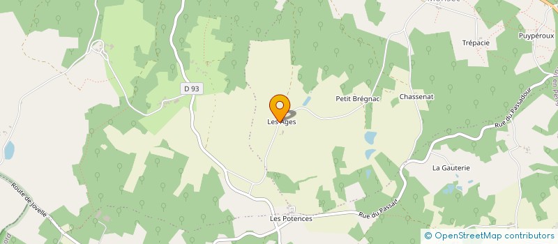 localisation de l'entreprise SOCIETE CIVILE IMMOBILIERE ANGELAU  MAREUIL EN PERIGORD