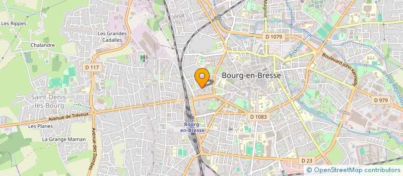 localisation de l'entreprise SOCIETE CIVILE IMMOBILIERE ANGEREL à BOURG-EN-BRESSE
