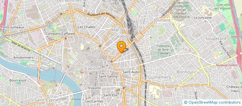 localisation de l'entreprise SOCIETE CIVILE IMMOBILIERE ANINA  TOULOUSE