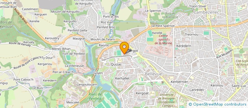 localisation de l'entreprise SOCIETE CIVILE IMMOBILIERE ANNAGHBOU  BREST