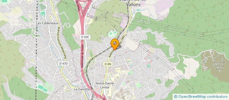 localisation de l'entreprise SOCIETE CIVILE IMMOBILIERE ANNANASS à SEPTEMES-LES-VALLONS