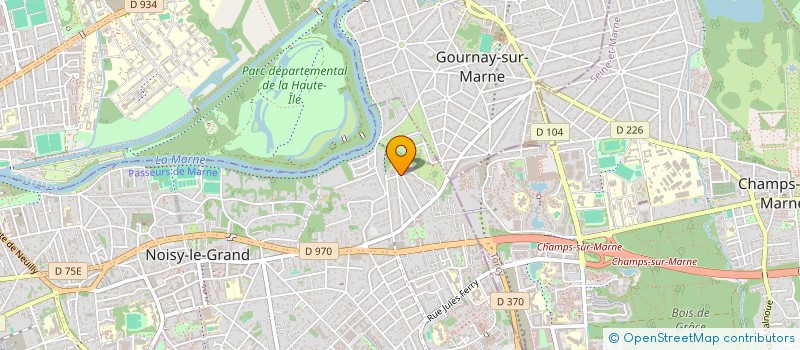 localisation de l'entreprise SOCIETE CIVILE IMMOBILIERE ANNETTE à NOISY-LE-GRAND