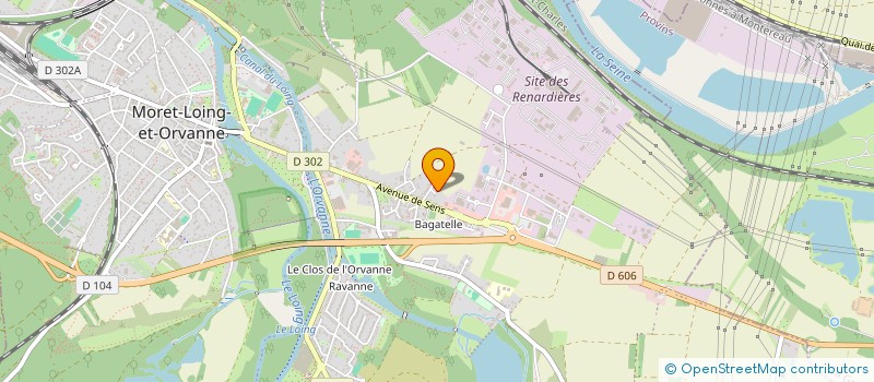 localisation de l'entreprise SOCIETE CIVILE IMMOBILIERE ANNOU  MORET-LOING-ET-ORVANNE